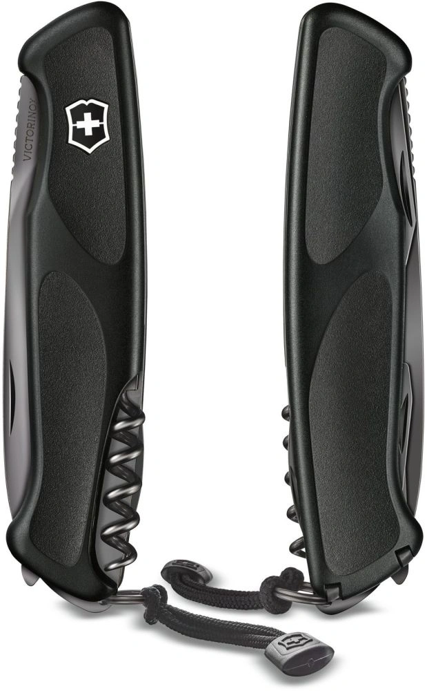 Нож перочинный Victorinox RangerGrip Onyx (0.9563.C31P) 130мм 12функц. черный подар.коробка в комплекте: шнурок — миниатюра 3