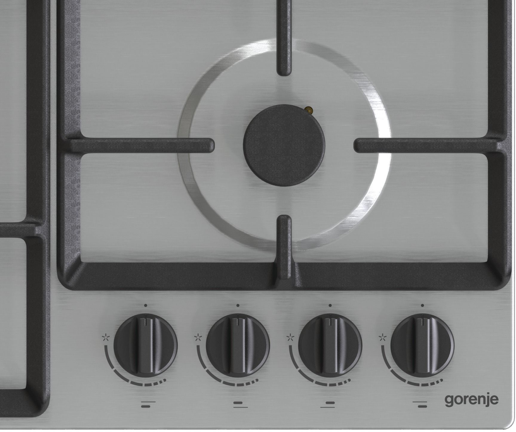 Газовая варочная поверхность Gorenje GW641EBX нержавеющая сталь — миниатюра 6