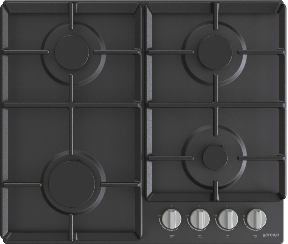 Газовая варочная поверхность Gorenje G641EXB черный — фото 1