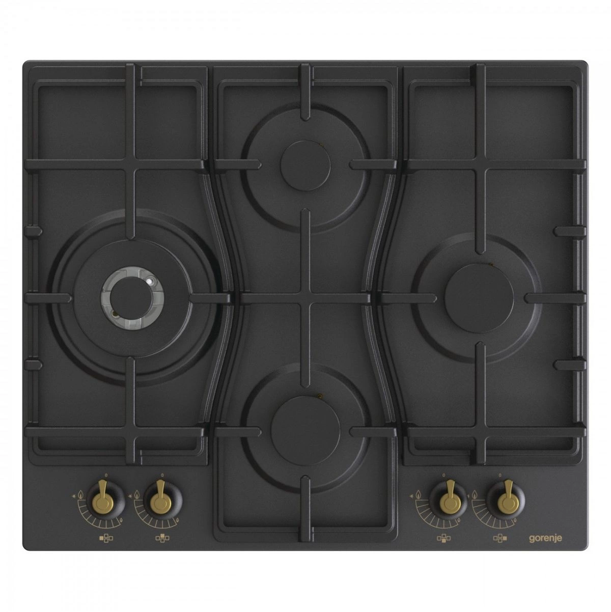Газовая варочная поверхность Gorenje GW6D42CLB черный — миниатюра 9