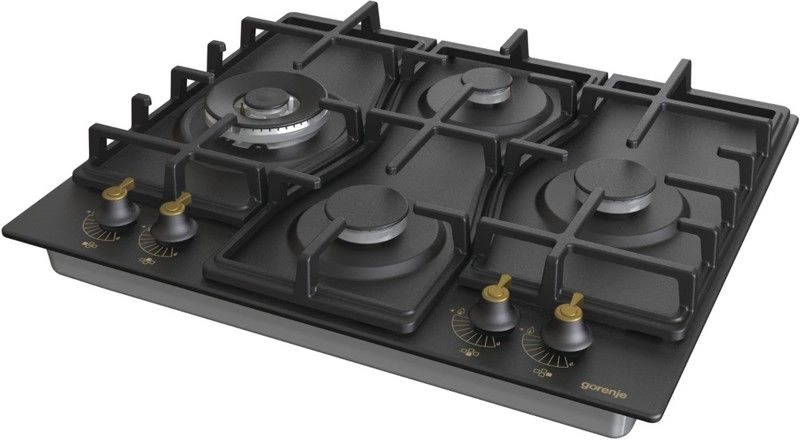 Газовая варочная поверхность Gorenje GW6D42CLB черный — миниатюра 3