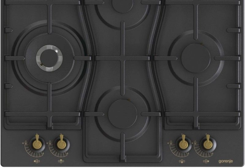 Газовая варочная поверхность Gorenje GW6D42CLB черный — миниатюра 6
