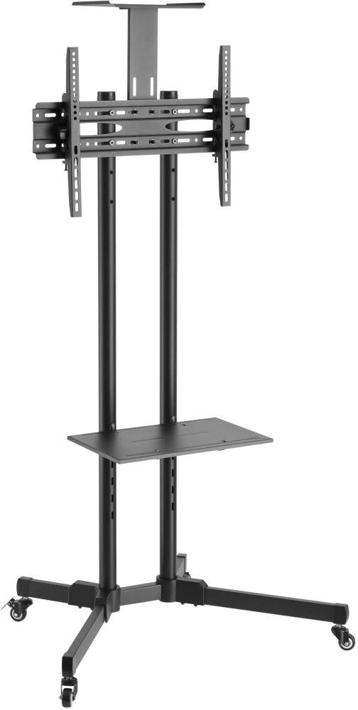 Подставка для телевизора Ultramounts UM262 черный 37"-75" макс.50кг напольный мобильный — миниатюра 3