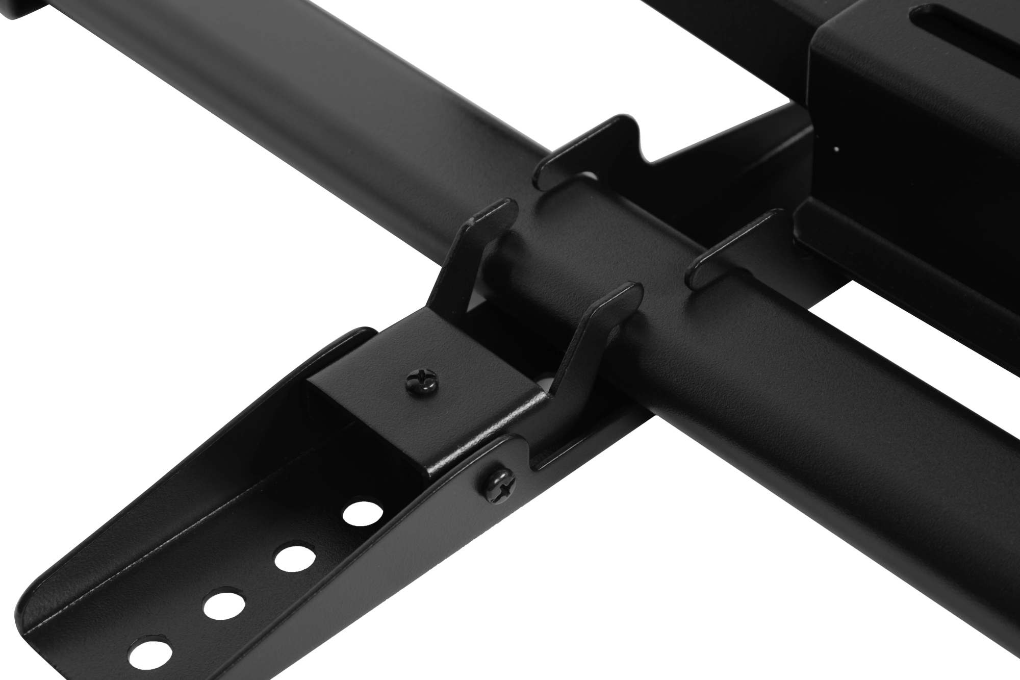 Кронштейн для телевизора Ultramounts UM914 черный 60"-100" макс.80кг настенный поворотно-выдвижной и наклонный — миниатюра 6