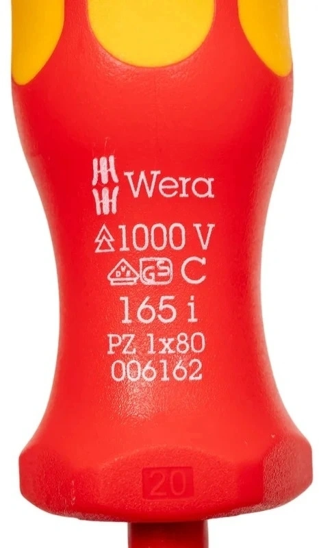 Отвертка Wera 165 i PZ VDE SB в компл.:1 предмет (WE-100015) — миниатюра 6