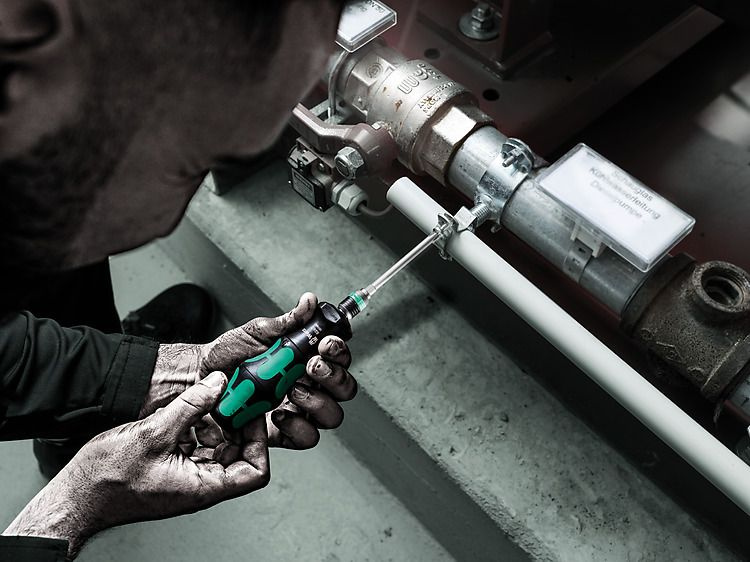 Набор отверток Wera Kraftform Kompakt Turbo Imperial 1 в компл.:19 предметов (WE-057483) — миниатюра 2