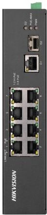 Коммутатор Hikvision DS-3T1310P-SI/HS 8x100Мбит/с 1x1Гбит/с 1SFP 6PoE+ 2PoE++ 110W неуправляемый — фото 1