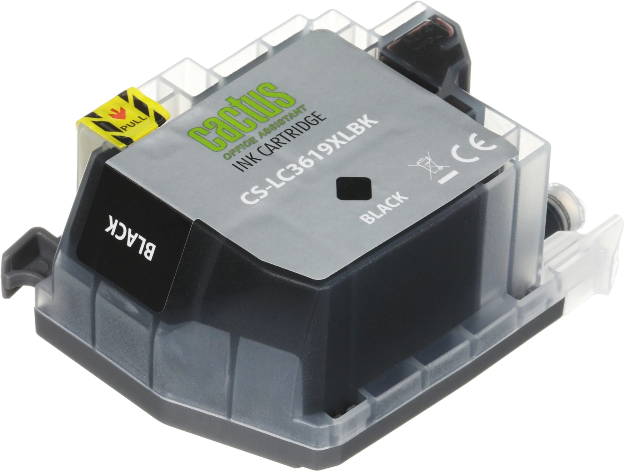Картридж струйный Cactus CS-LC3619XLBK черный (68мл) для Brother MFC-J2330DW/J2730DW/J3530DW/J3930DW с чипом — миниатюра 3