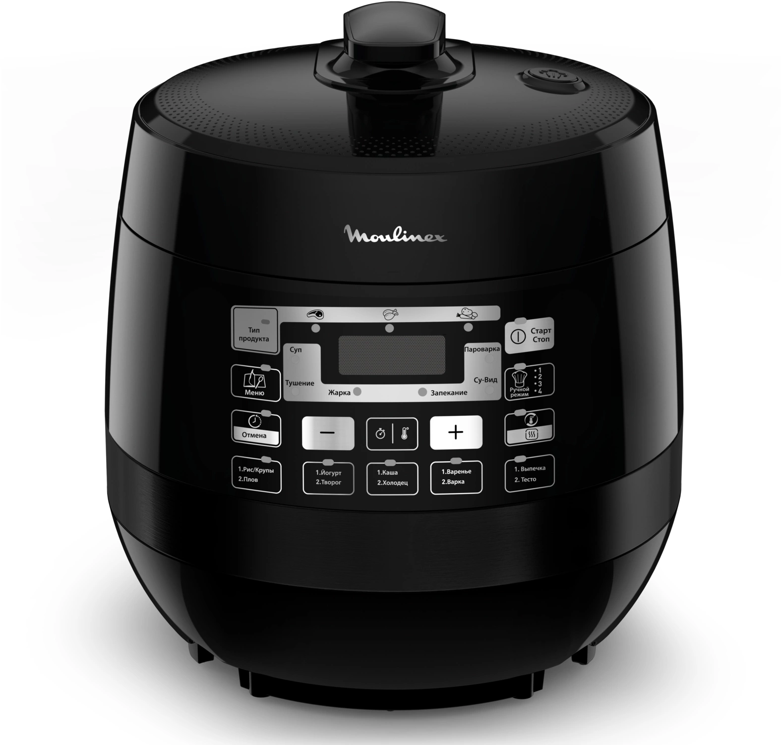 Мультиварка Moulinex Quickchef CE430832 5л 1000Вт черный