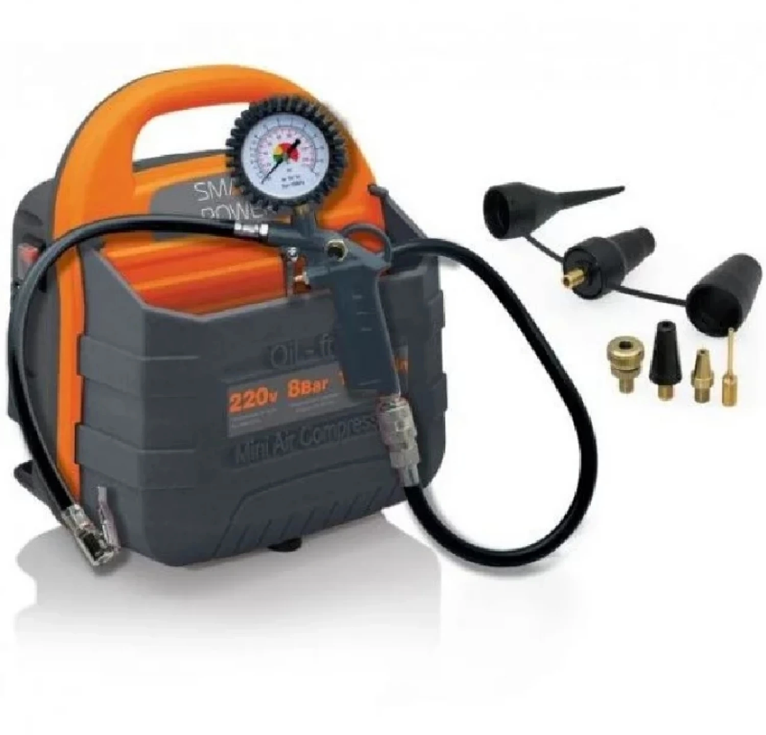 Автомобильный компрессор Berkut Smart Power SAC-180 180л/мин шланг 3.1м — миниатюра 2