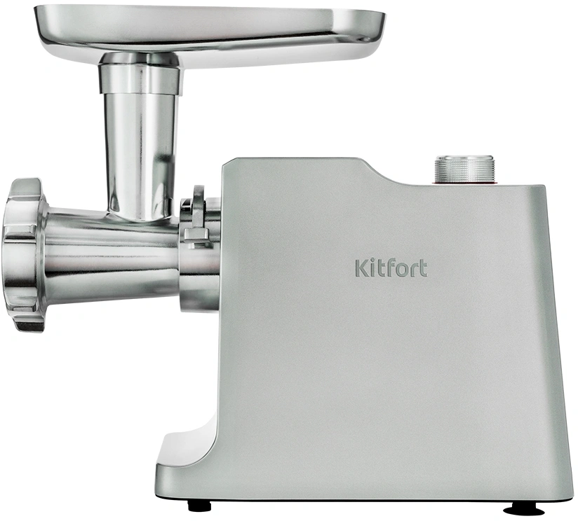 Мясорубка Kitfort KT-2108 1800Вт серебристый — миниатюра 3