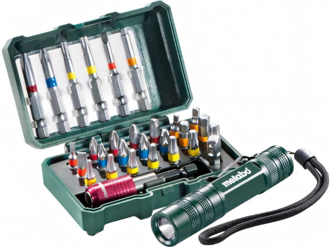 Набор бит Metabo 626721000 (29пред.) для шуруповертов/дрелей — миниатюра 4