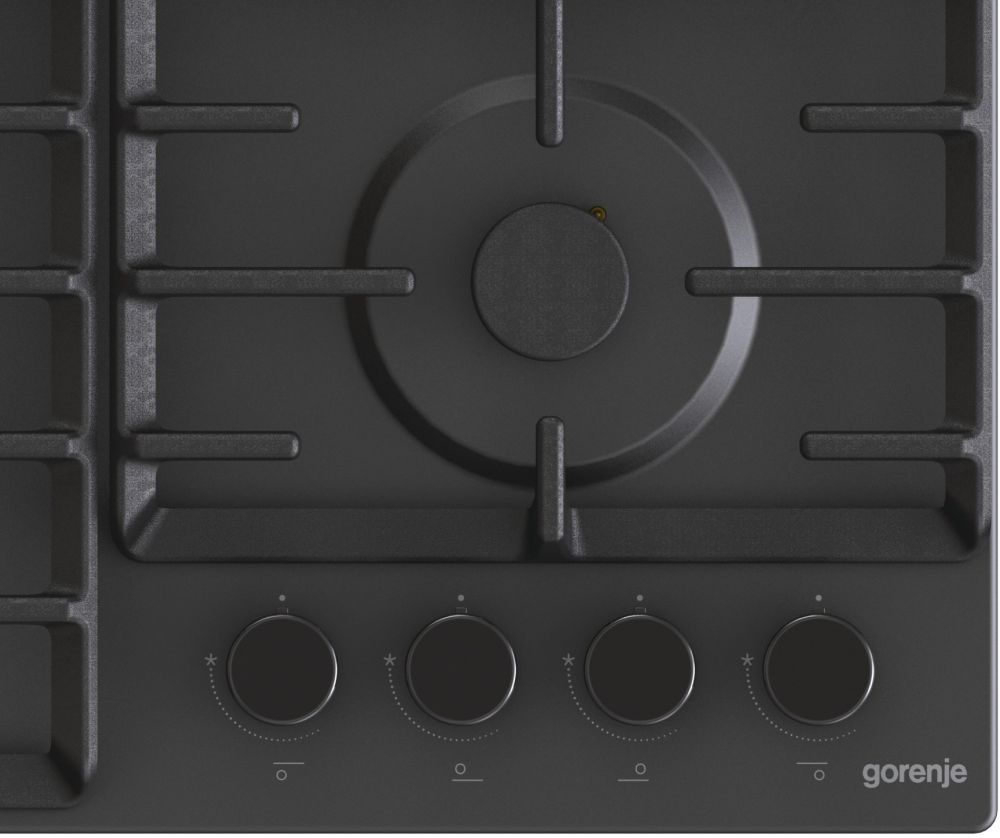 Газовая варочная поверхность Gorenje GW642SYB черный — миниатюра 4