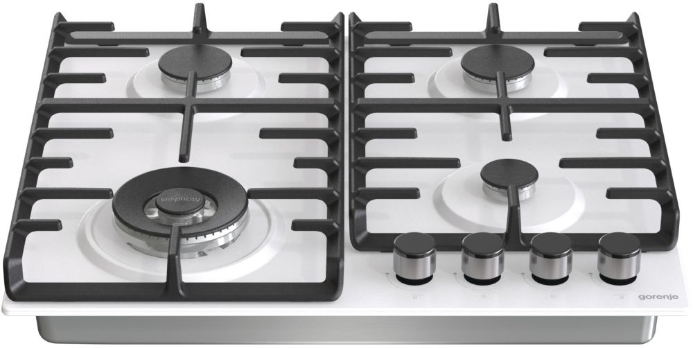 Газовая варочная поверхность Gorenje GW642SYW белый — миниатюра 4