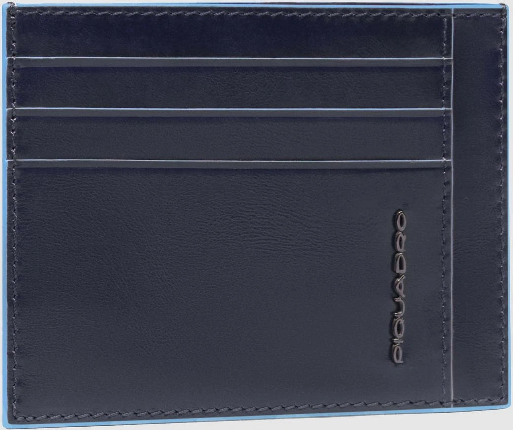 Чехол для кредитных карт Piquadro Blue Square PP2762B2R/BLU2 синий натур.кожа — миниатюра 2