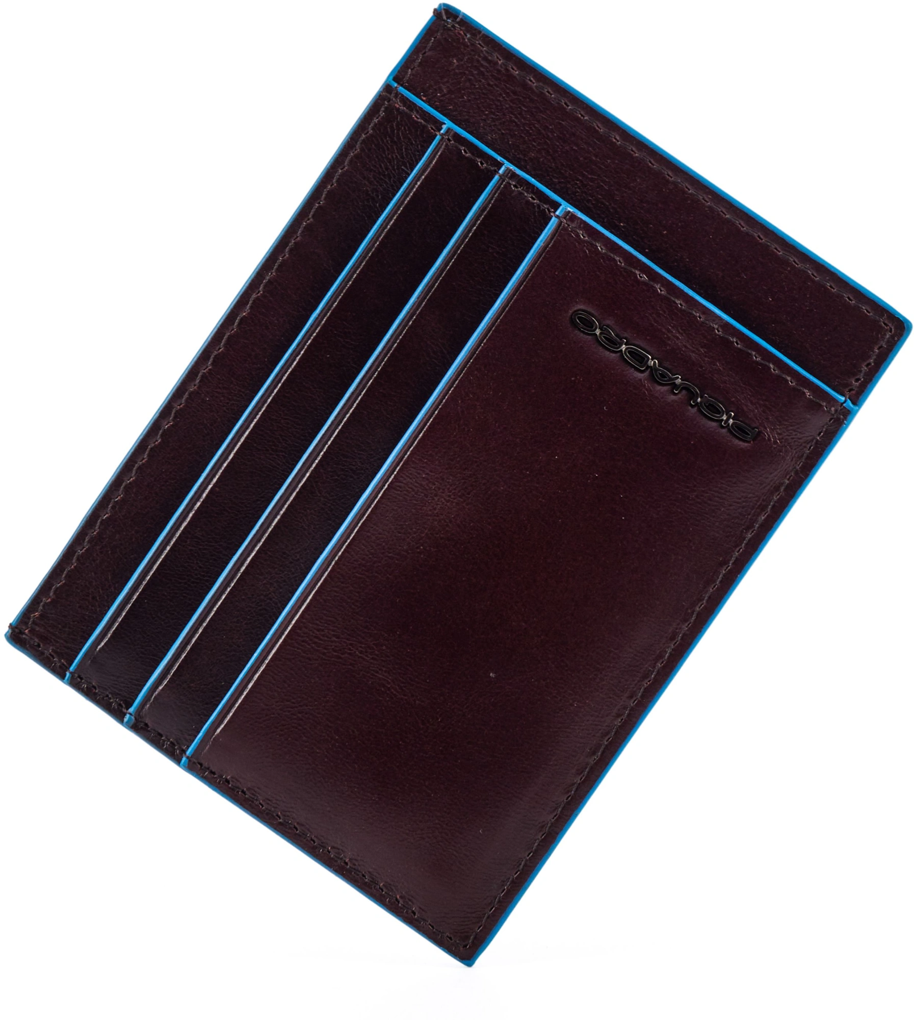Чехол для кредитных карт Piquadro Blue Square PP2762B2R/MO коричневый натур.кожа — миниатюра 6