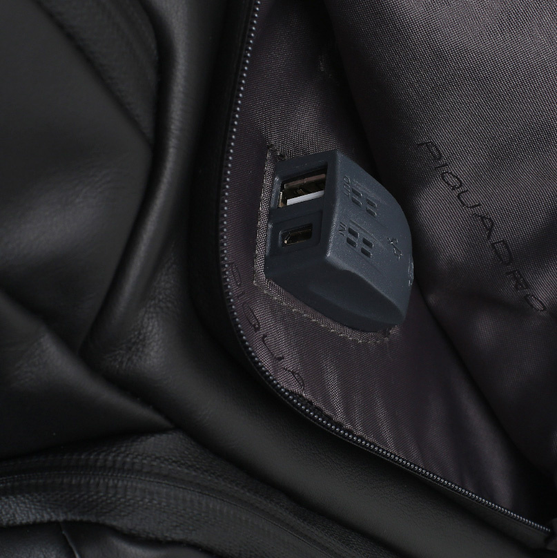 Рюкзак Piquadro Urban CA4550UB00BM/N черный натур.кожа — миниатюра 4