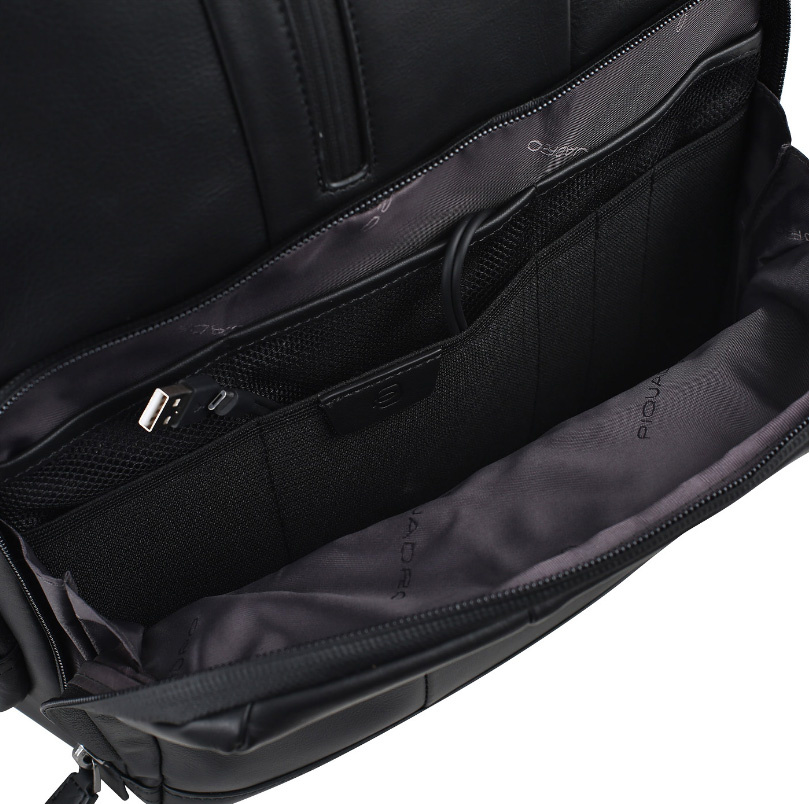 Рюкзак Piquadro Urban CA4550UB00BM/N черный натур.кожа — миниатюра 9