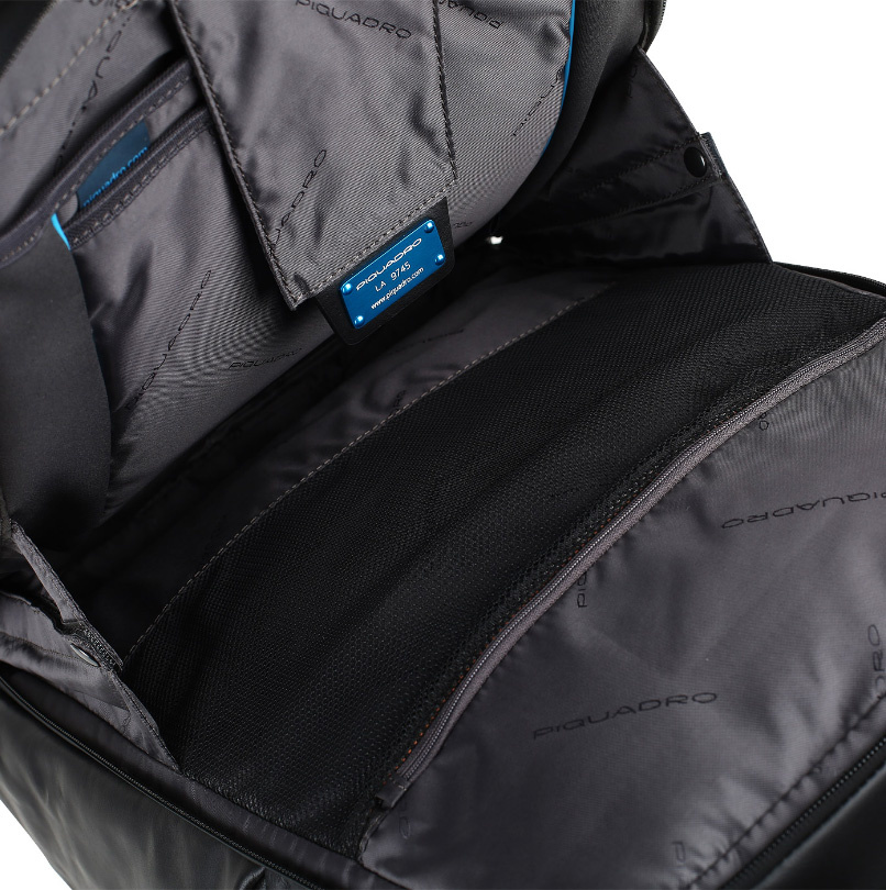 Рюкзак мужской Piquadro Urban CA4532UB00/N черный натур.кожа — миниатюра 5