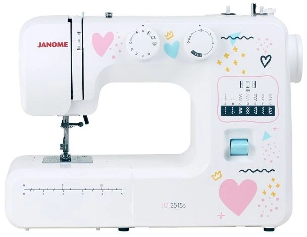 Швейная машина Janome JQ 2515S белый — миниатюра 2