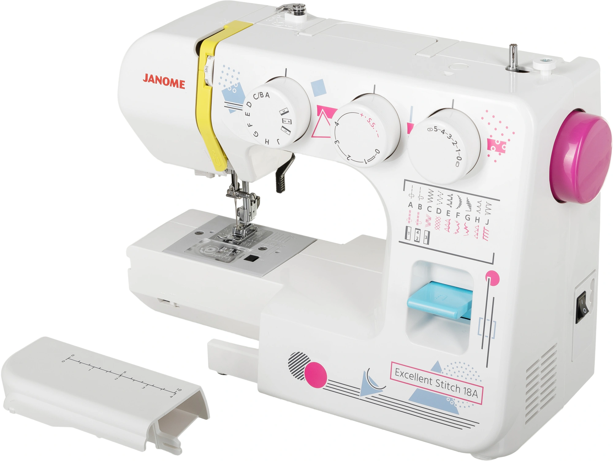 Швейная машина Janome Excellent Stitch 18A белый — миниатюра 3