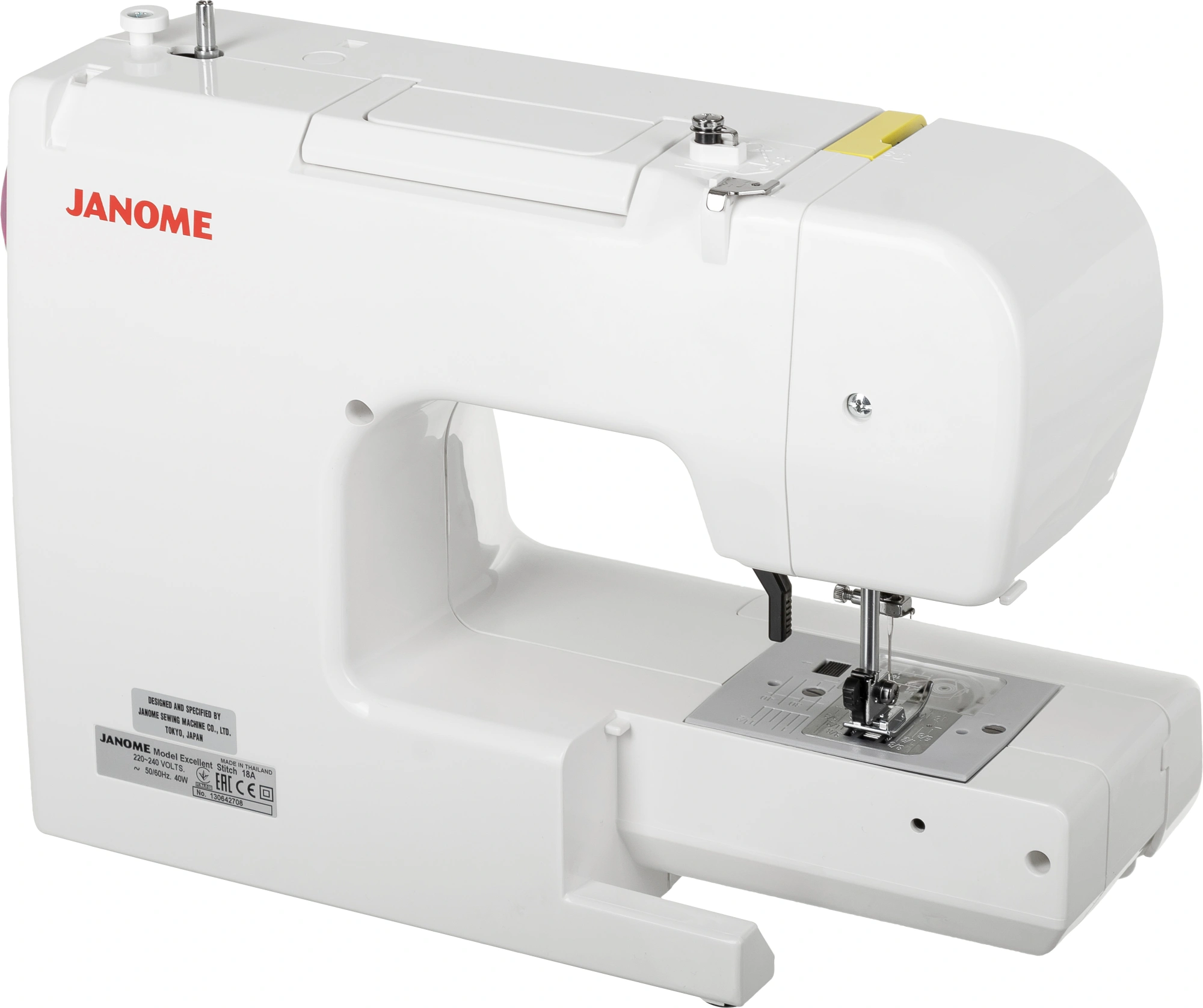 Швейная машина Janome Excellent Stitch 18A белый — миниатюра 7