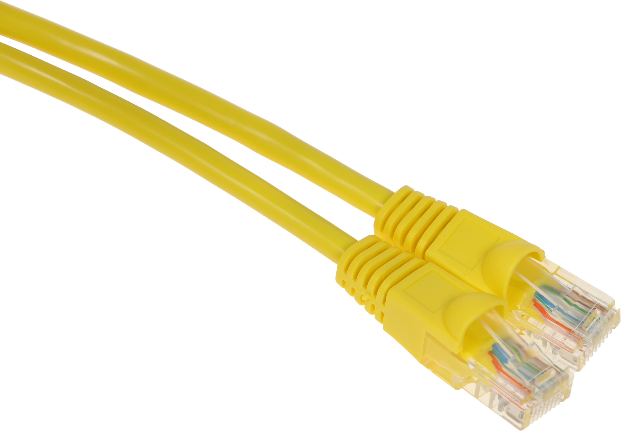 Патч-корд Buro UTP-5E-3M-Y UTP 4 пары cat.5E CCA molded 3м желтый RJ-45 (m)-RJ-45 (m) — миниатюра 2