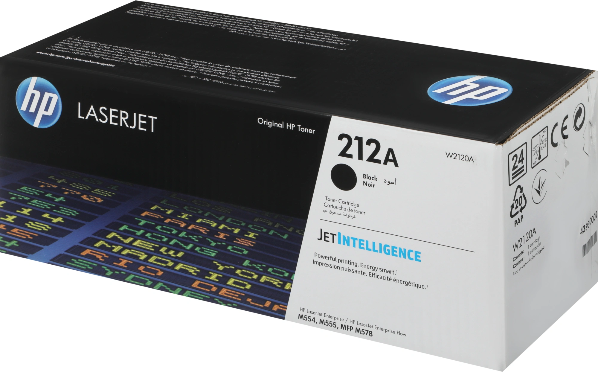 Картридж лазерный HP 212A W2120A черный бар.в компл. (5500стр.) для HP CLJ Enterprise M554/M555 — миниатюра 14