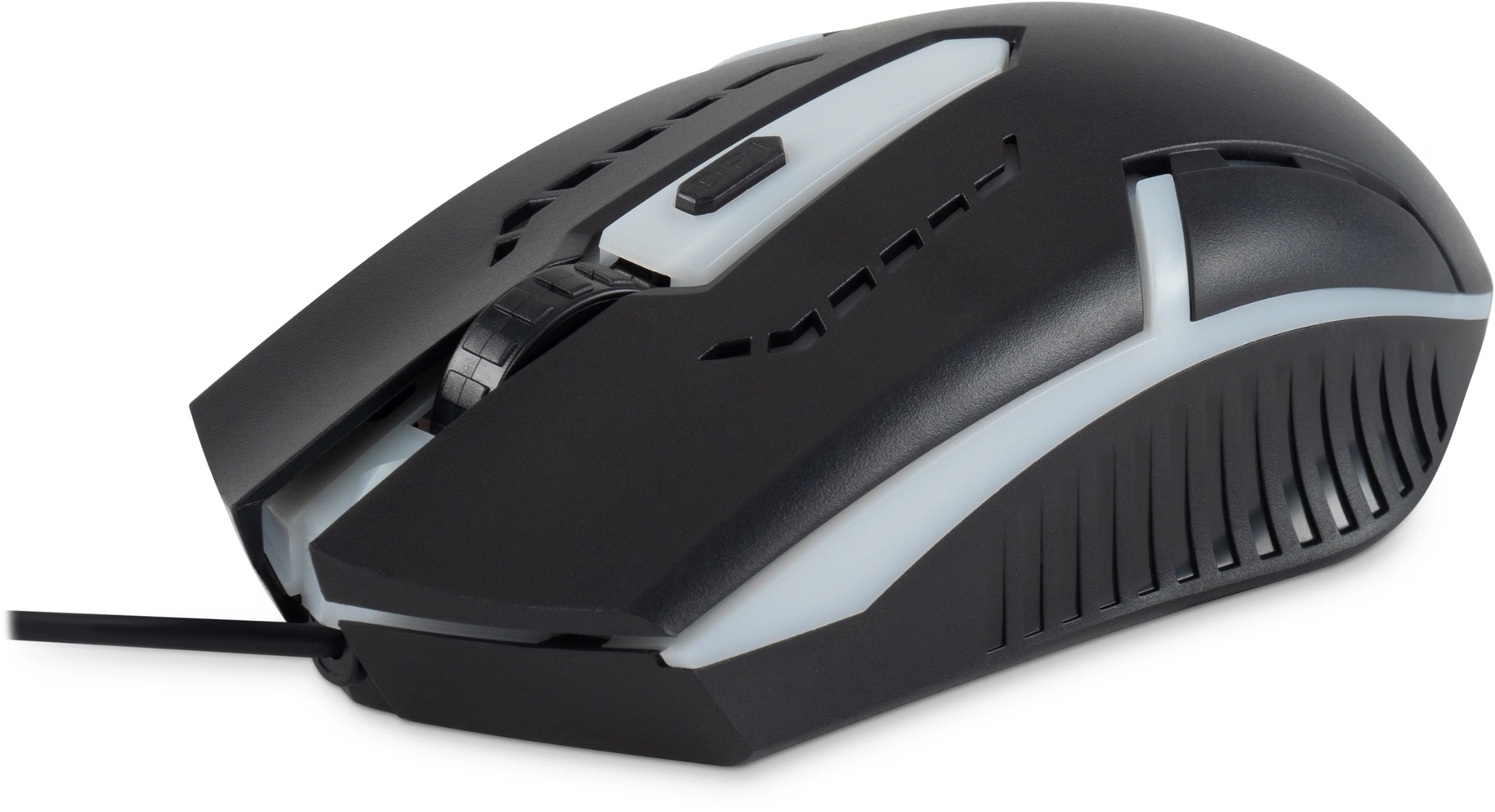 Мышь Оклик 398G черный оптическая 2400dpi USB для ноутбука 4but (1431665) — миниатюра 11