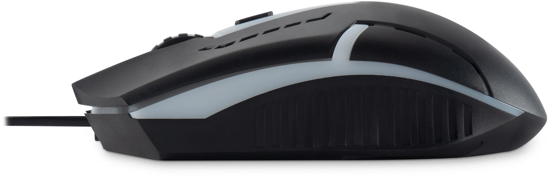 Мышь Оклик 398G черный оптическая 2400dpi USB для ноутбука 4but (1431665) — миниатюра 12