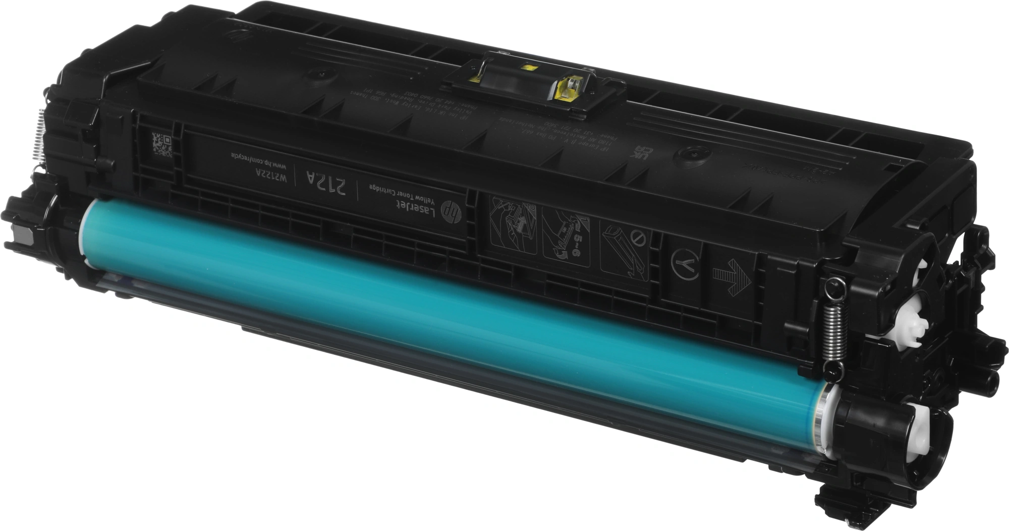 Картридж лазерный HP 212A W2122A желтый бар.в компл. (4500стр.) для HP CLJ Enterprise M554/M555 — миниатюра 7