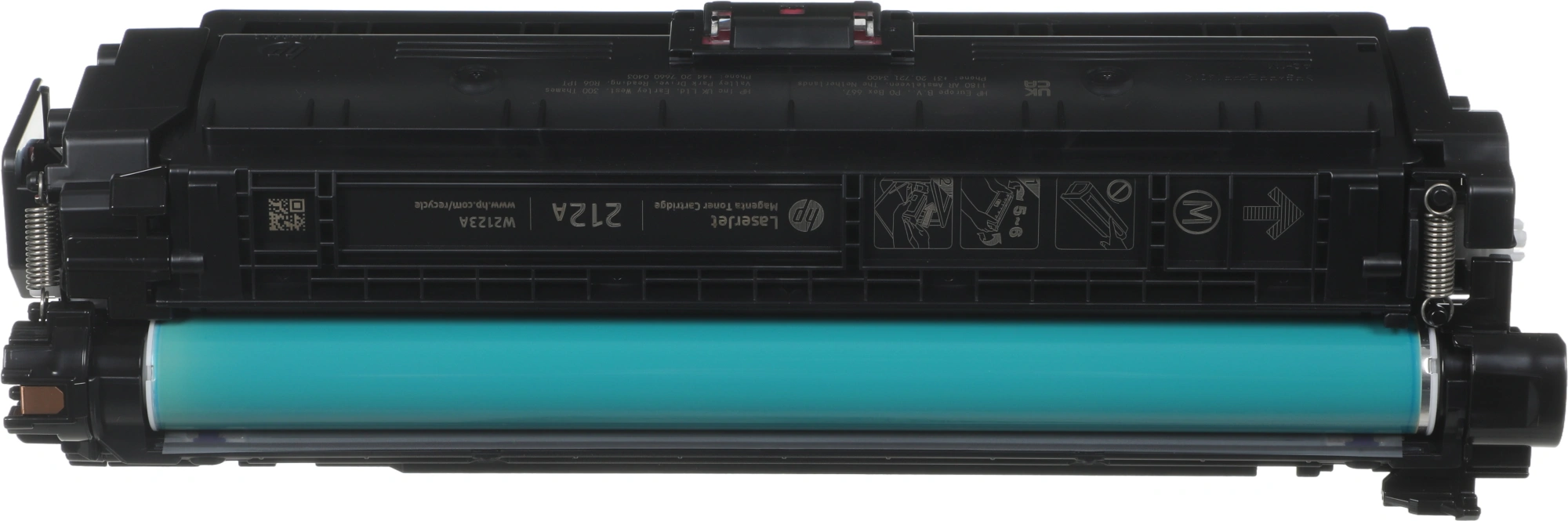 Картридж лазерный HP 212A W2123A пурпурный бар.в компл. (4500стр.) для HP CLJ Enterprise M554/M555 — миниатюра 6