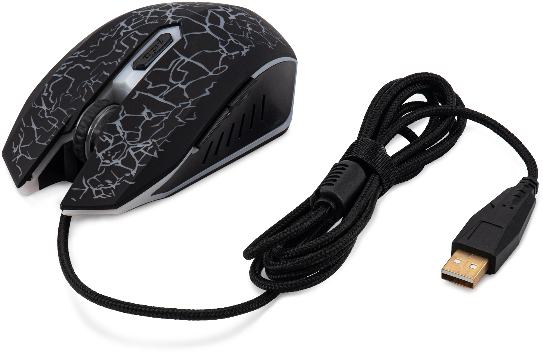 Мышь Оклик 896G черный оптическая 12800dpi USB для ноутбука 5but (1431690) — миниатюра 17