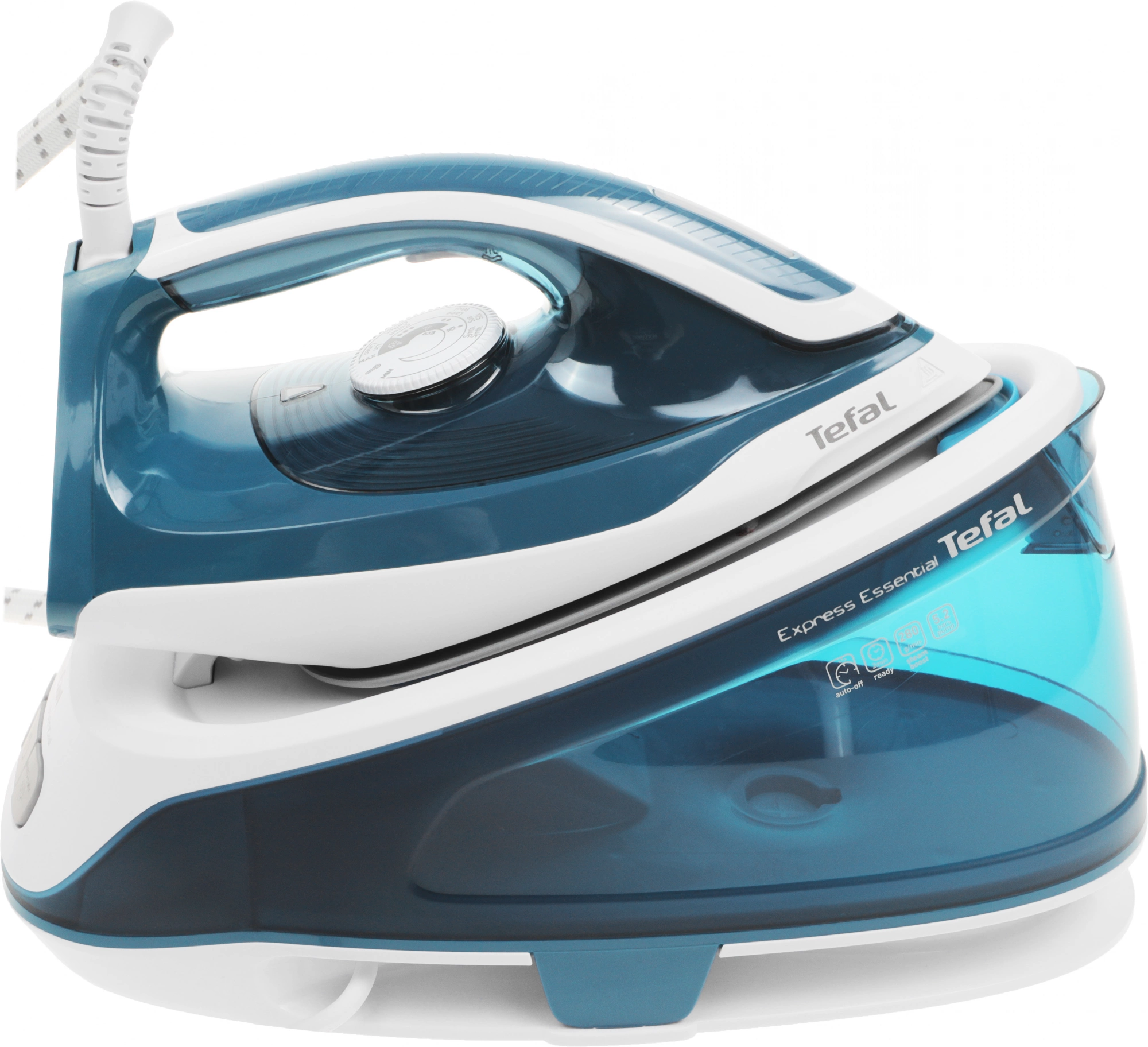 Парогенератор Tefal SV6115E0 2200Вт бирюзовый/белый — миниатюра 8