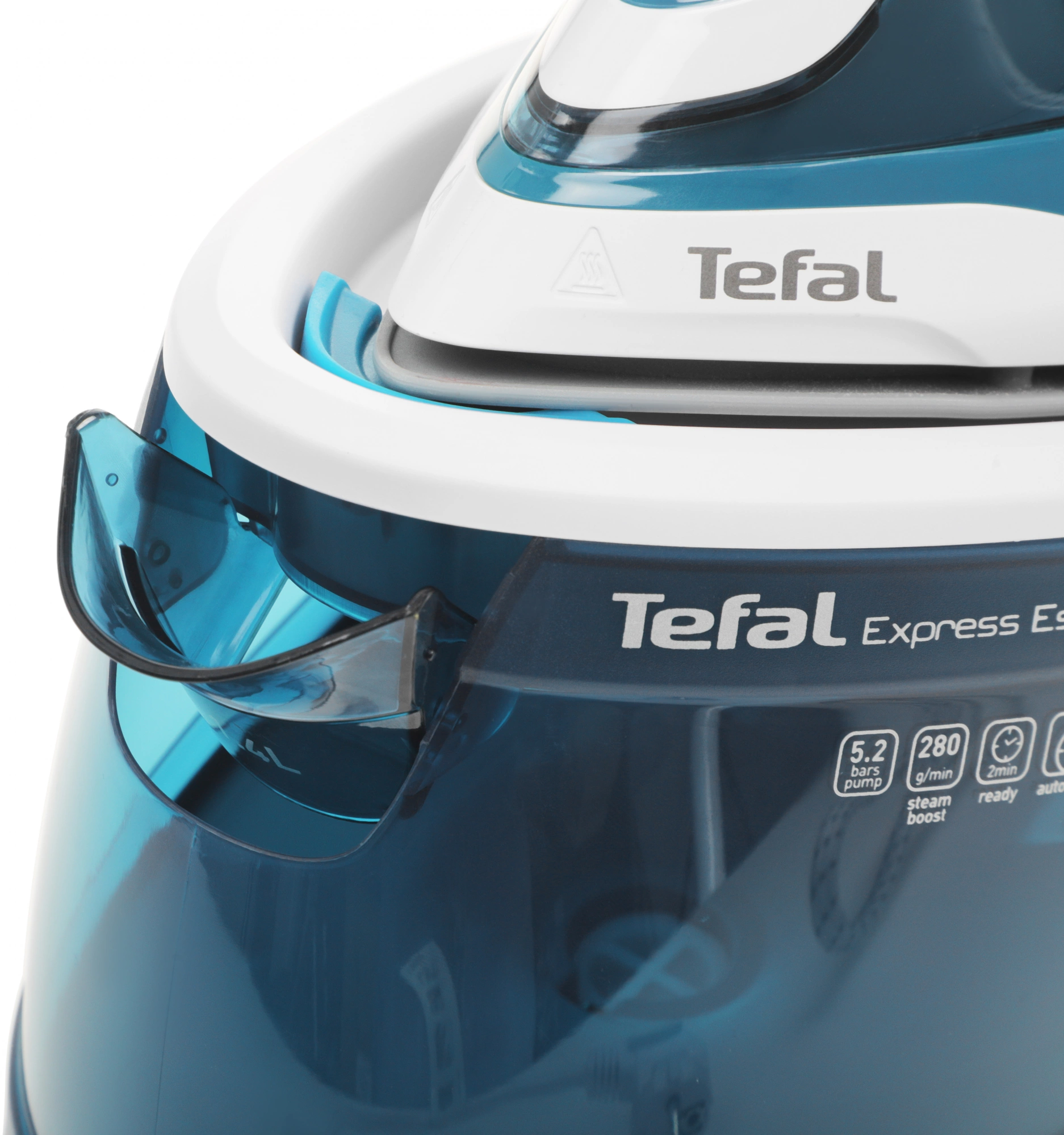 Парогенератор Tefal SV6115E0 2200Вт бирюзовый/белый — миниатюра 10