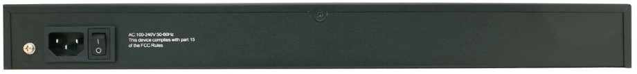 Коммутатор Osnovo SW-8244/L(400W) (L2+) 28x1Гбит/с 4xКомбо(1000BASE-T/SFP) 24PoE+ 400W управляемый — миниатюра 3