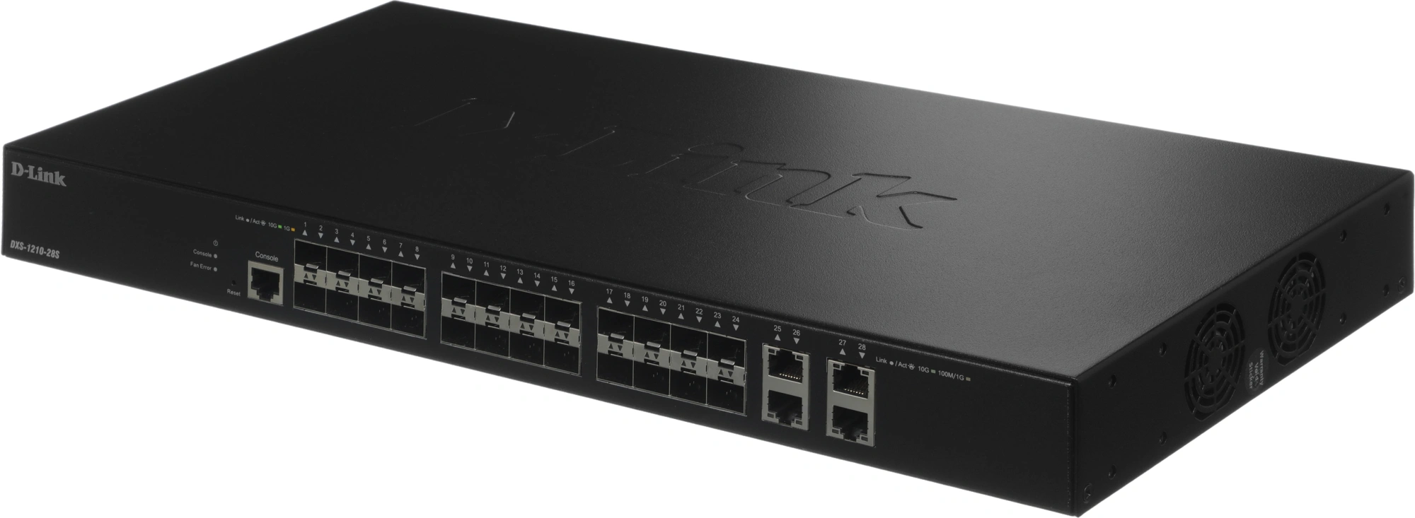 Коммутатор D-Link DXS-1210-28S DXS-1210-28S/A1A (L2+) 4x10Гбит/с 24SFP+ настраиваемый — миниатюра 5