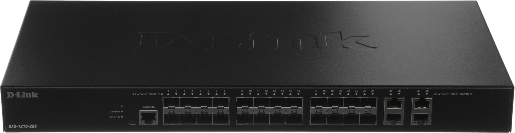 Коммутатор D-Link DXS-1210-28S DXS-1210-28S/A1A (L2+) 4x10Гбит/с 24SFP+ настраиваемый — миниатюра 4