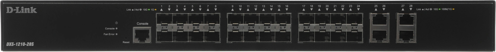 Коммутатор D-Link DXS-1210-28S DXS-1210-28S/A1A (L2+) 4x10Гбит/с 24SFP+ настраиваемый — миниатюра 11