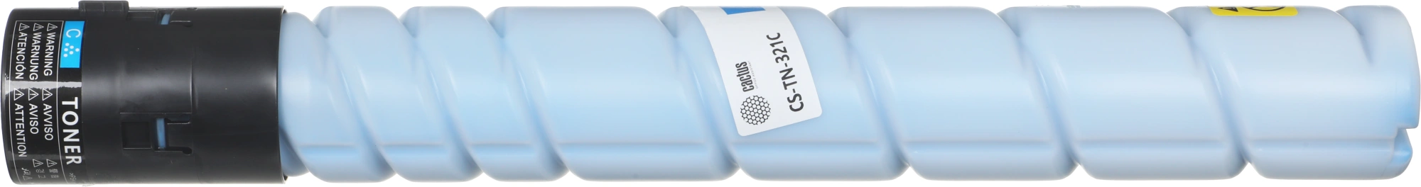 Картридж лазерный Cactus CS-TN-321C СS-TN-321C голубой (25000стр.) для Konica Minolta bizhub C224/C224e/C284/C284e/C364 — миниатюра 5