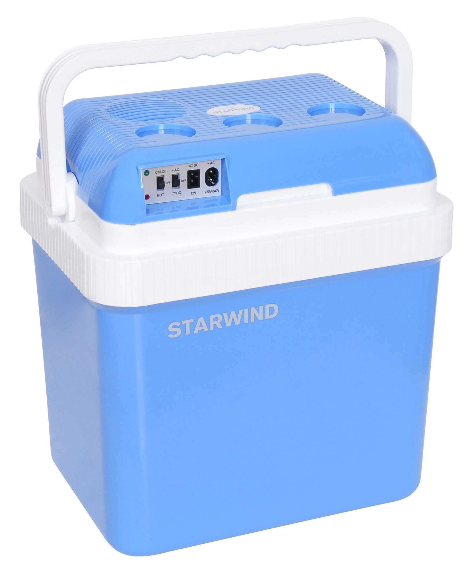 Автохолодильник Starwind CB-112 24л 48Вт голубой/белый — миниатюра 2