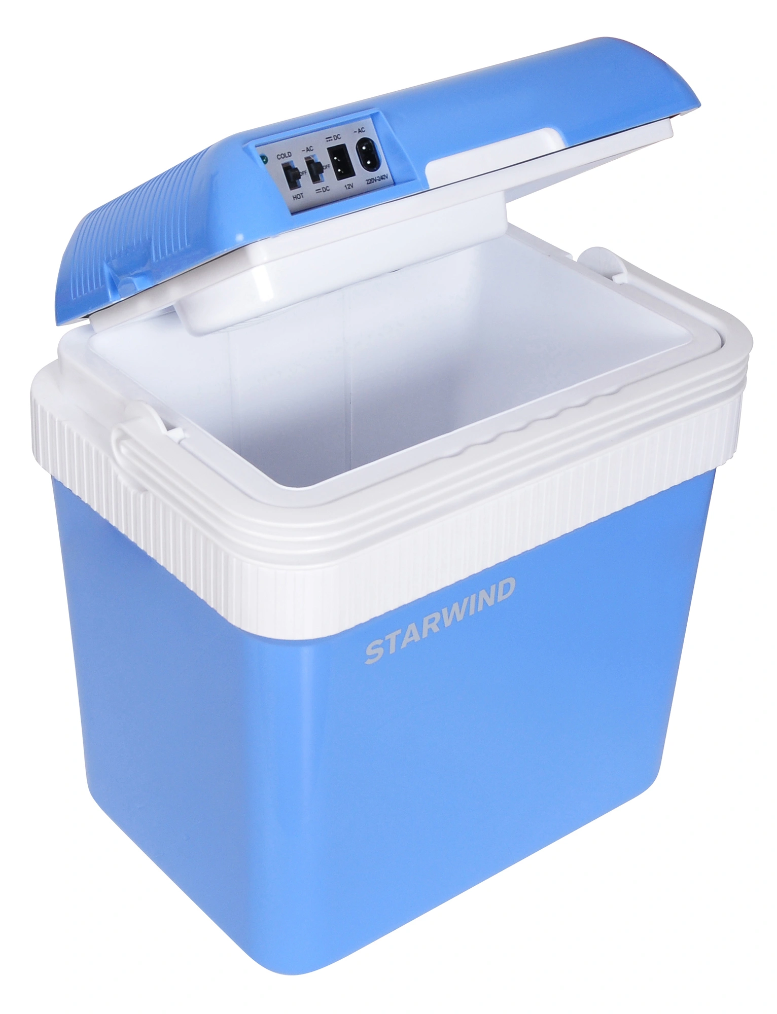 Автохолодильник Starwind CB-112 24л 48Вт голубой/белый — миниатюра 5