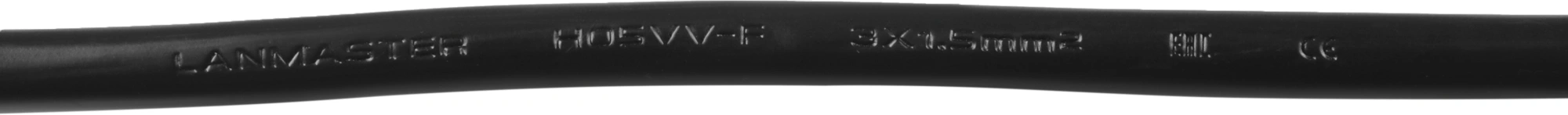 Шнур питания Lanmaster LAN-PP19/20-2.0-BK C19-C20 проводник.:3x1.5мм2 2м 220В 16А черный — миниатюра 5