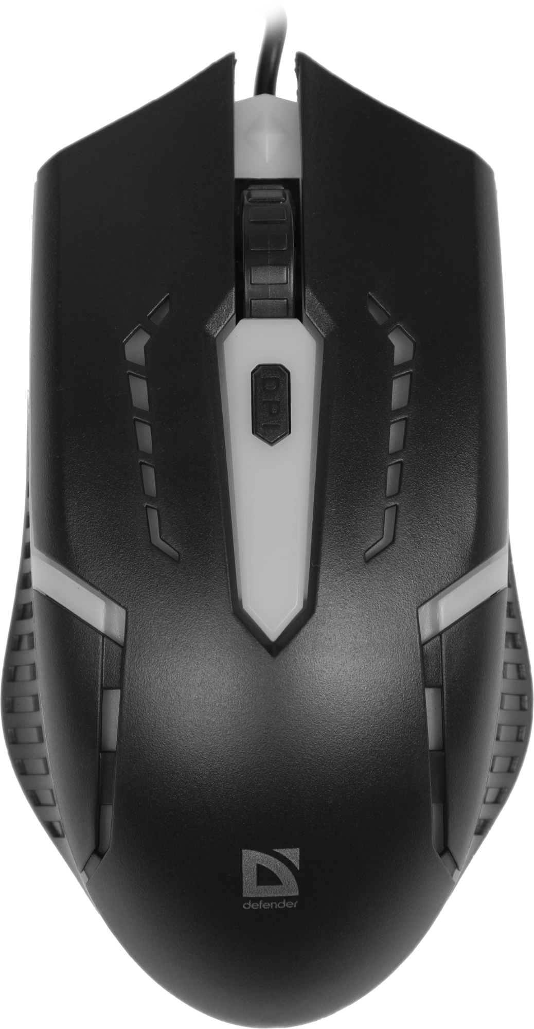 Мышь Defender Hit MB-601 черный оптическая 1200dpi USB 3but (52601) — миниатюра 6