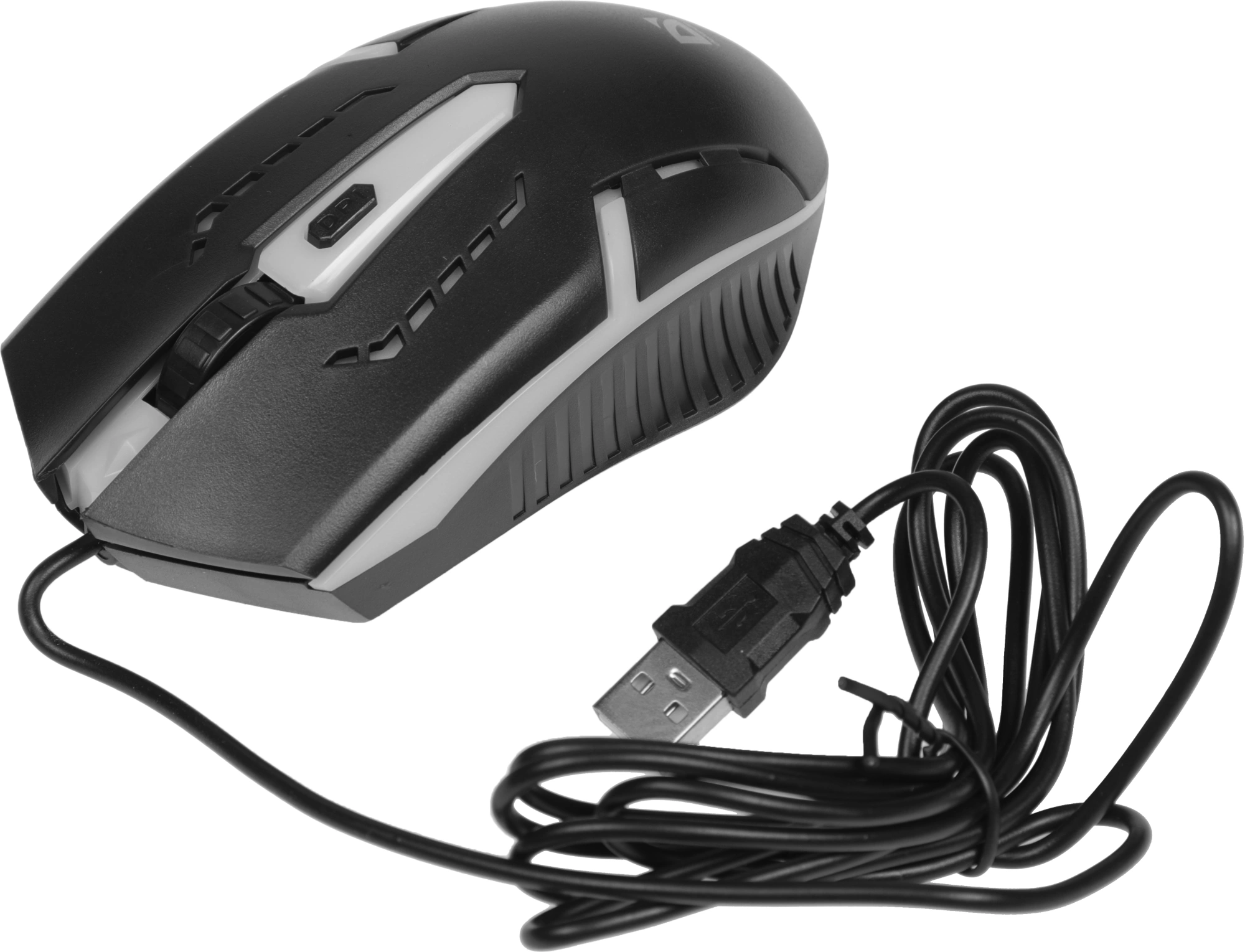 Мышь Defender Hit MB-601 черный оптическая 1200dpi USB 3but (52601) — миниатюра 13