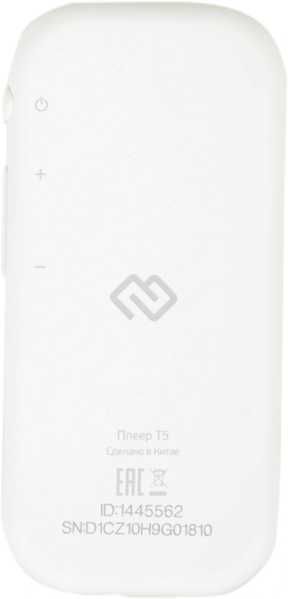 Плеер Hi-Fi Flash Digma T5 BT 16Gb белый/1.54"/FM/microSDHC — миниатюра 2