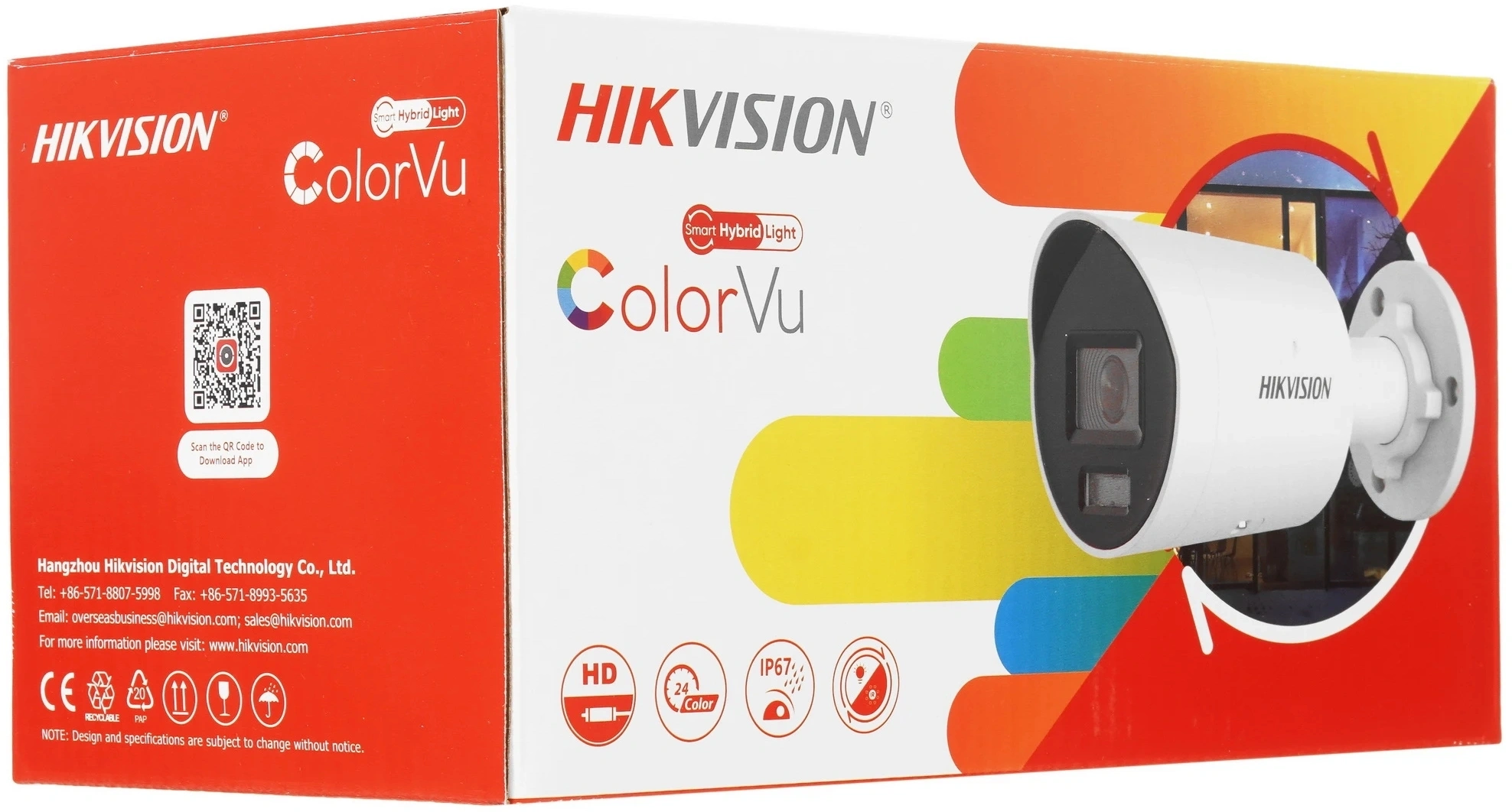 Камера видеонаблюдения IP Hikvision DS-2CD2047G2H-LIU(2.8mm) 2.8-2.8мм цв. корп.:белый — миниатюра 5