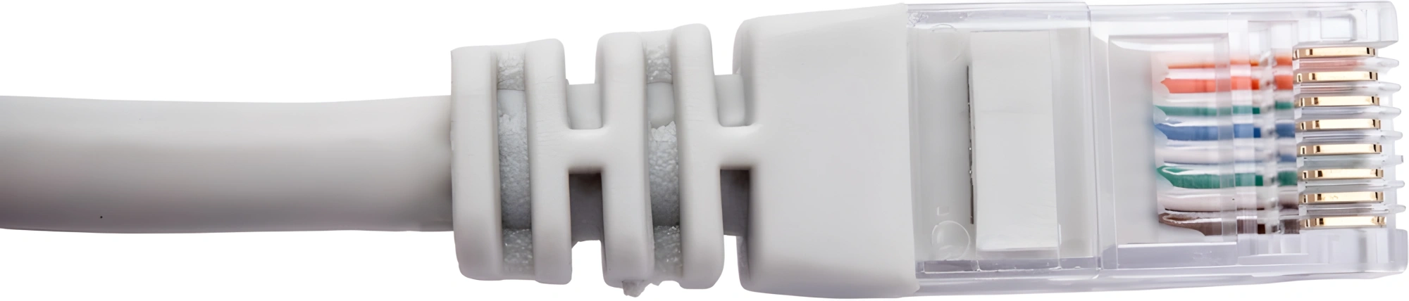 Патч-корд ITK PC01-C5EU-05M UTP RJ-45 вил.-вилка RJ-45 кат.5E 0.5м серый ПВХ — миниатюра 5