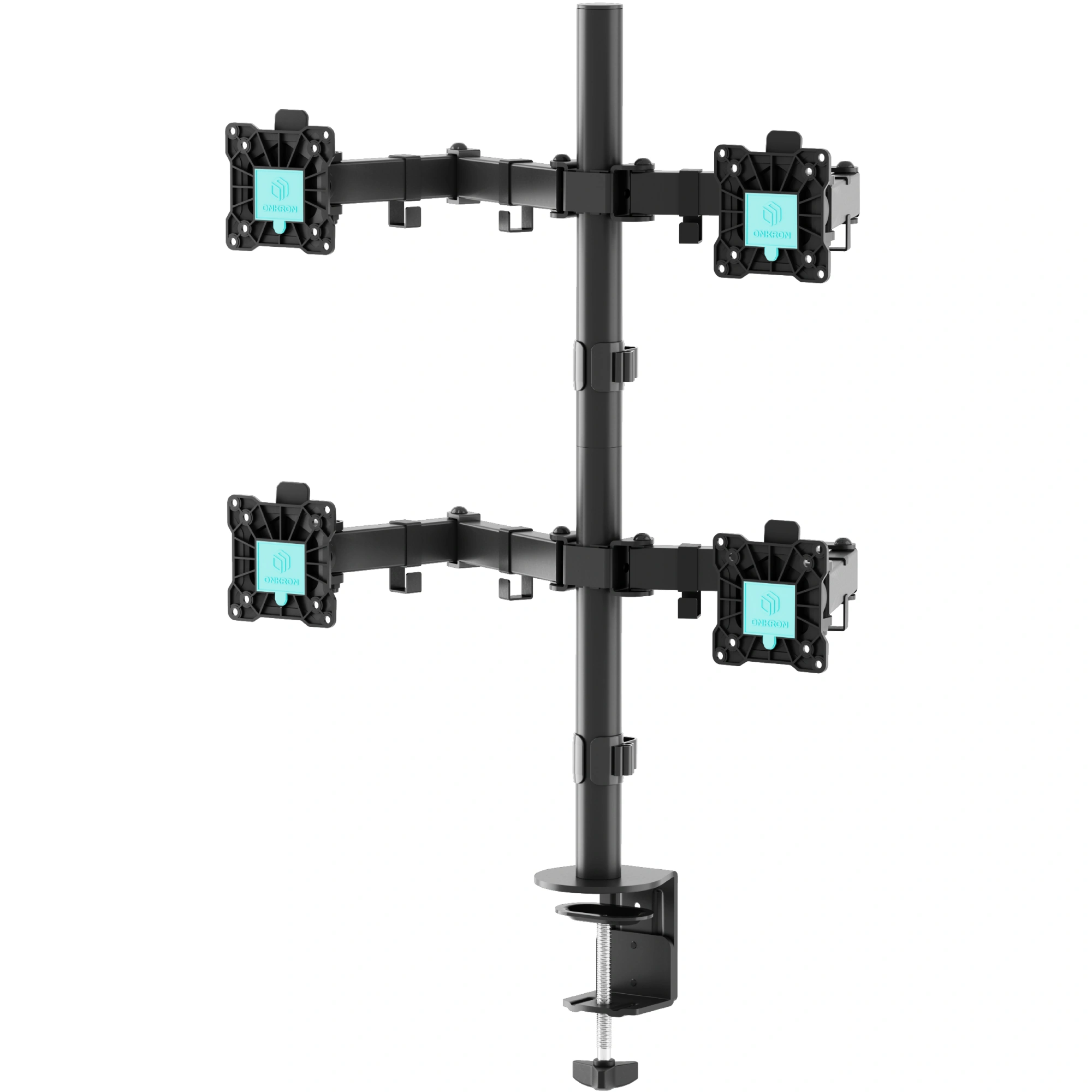 Кронштейн для мониторов Onkron D421E черный 13"-32" макс.32кг настольный поворот и наклон — фото 1