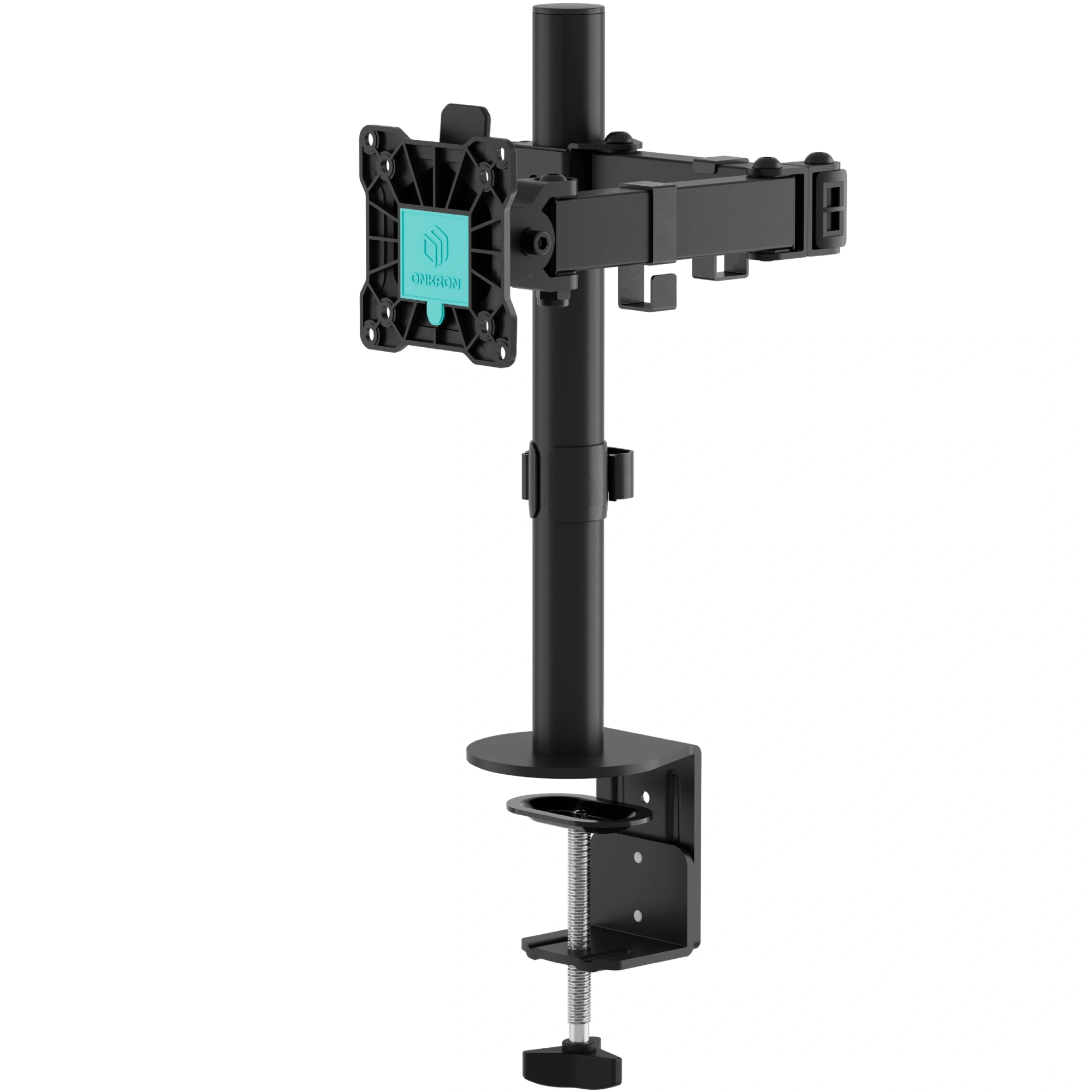 Кронштейн для мониторов Onkron D121E черный 10"-32" макс.8кг настольный поворот и наклон — фото 1